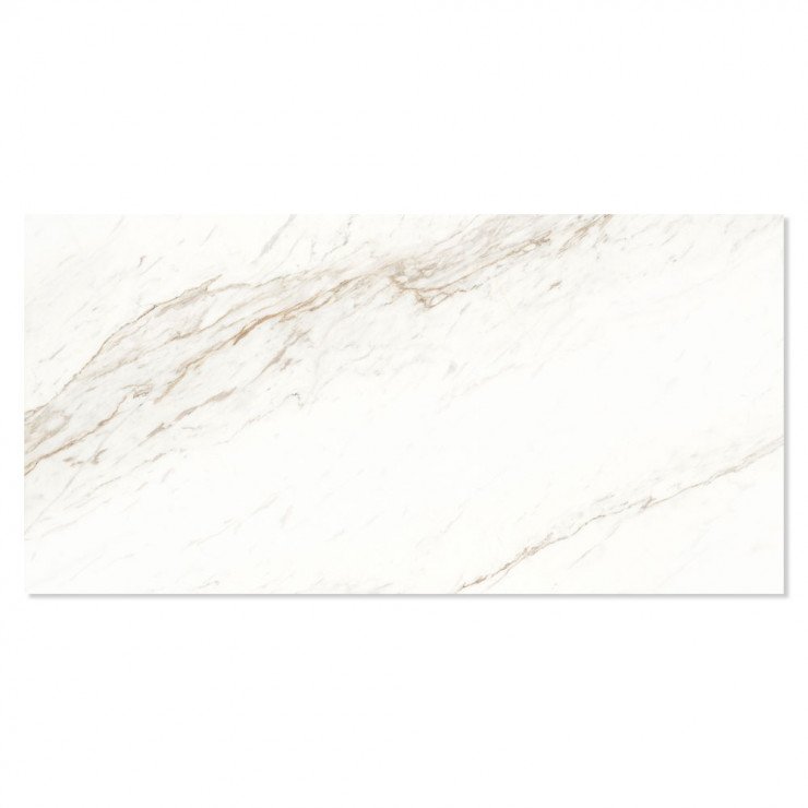 Marmor Klinker Hera Vit Polerad Rak 30x60 cm-0